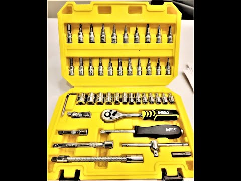 Mega Brand 46-Piece Socket Set: Versatile Tool Kit for All Tasks