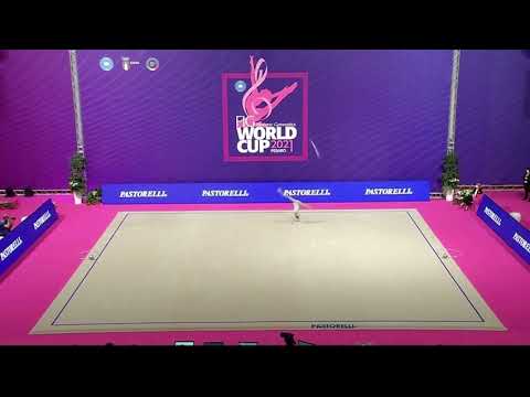 Viktoriia Onopriienko Ukraine Hoop World Cup Pesaro 2021