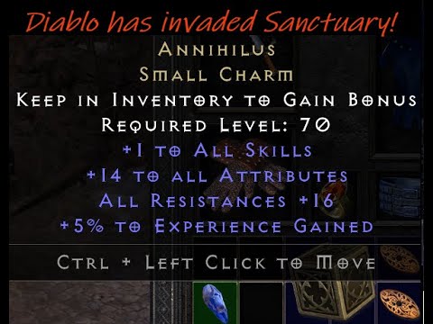 Diablo 2 Resurrected - Diablo Clone kill with Cold Sorc?!