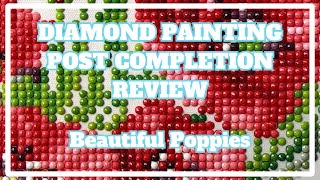 Why Do I Always Avoid Flowers?! | Diamond Painting Post Completion Review