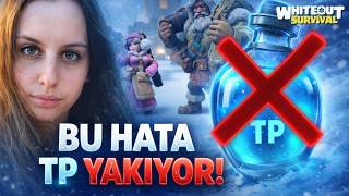 EĞİTİM KAMPI MİLYONLARCA TP HARCAMAYA SON! 😱| Whiteout Survival