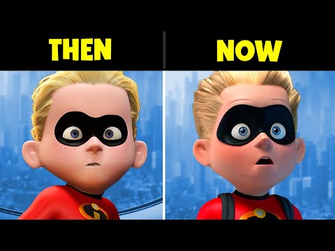 The Incredibles vs Incredibles 2 Animation Differences