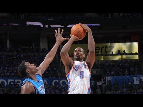 Ibaka for Three!