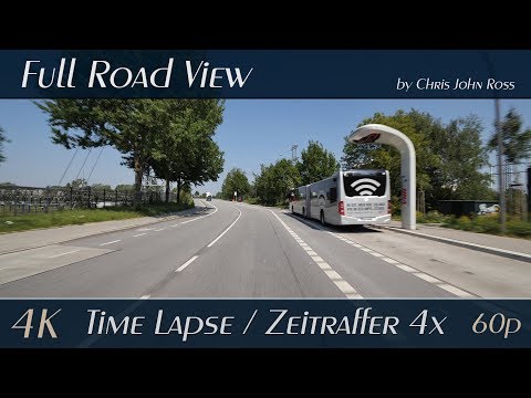 Hamburg, Germany: Billbrook - Hafen - Waltershof - 4x Time Lapse (Zeitraffer) - 4K (UHD/2160p/60p)