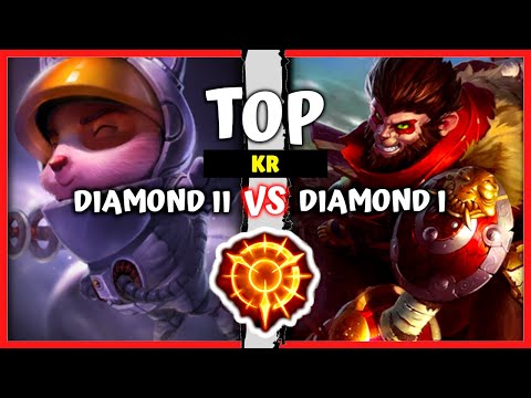 Diamond Teemo Top vs One Trick Wukong - KR Rank S11