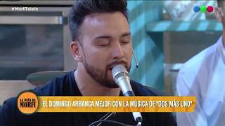 "Dos más uno" canta "Tu sonrisa inolvidable" de Fito Páez - La Peña de Morfi