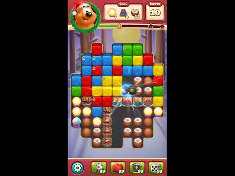 Toon Blast Level 7479 - NO BOOSTERS 🐻🐺🐱 | SKILLGAMING ✔️