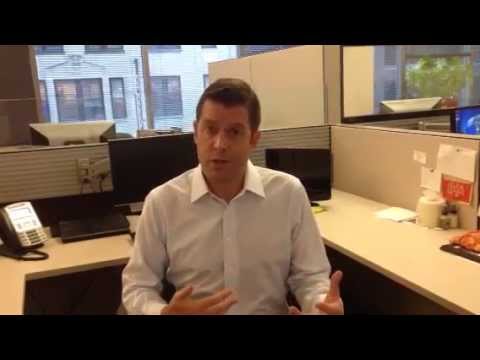 Rob Johnson before his interview with Adrian Arrington