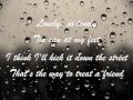 I Think Its Going To Rain Today Lyrics 