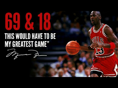 Michael Jordan vs Cavaliers (1990) - Career High 69 Pts, 18 Rebs, 6 Ast, 4 Stl, 23-37 FGM!