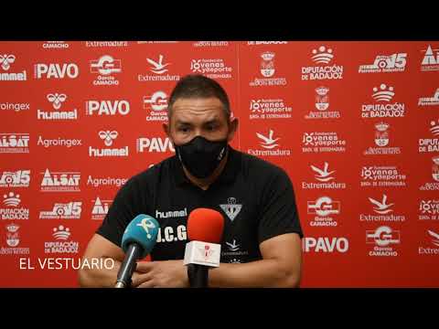 Rueda de prensa previa de Juan Carlos Gómez | CD Don Benito-CD Mensajero