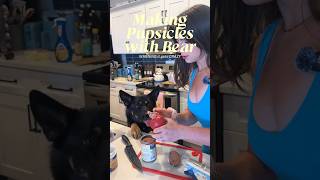 chef Bear is in the kitchen!👩🏽‍🍳🧸 #dogmom #doglife #dog #vlog #routinevlog #funny #comedy