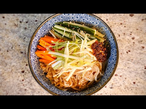 Zero carb Ma Jiang noodles (sesame noodles)