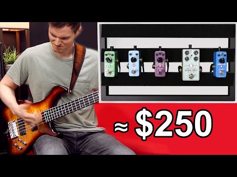 BUDGET BASS PEDALBOARD