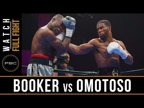 Booker vs Omotoso FULL FIGHT: May 25, 2019 - PBC on FS1