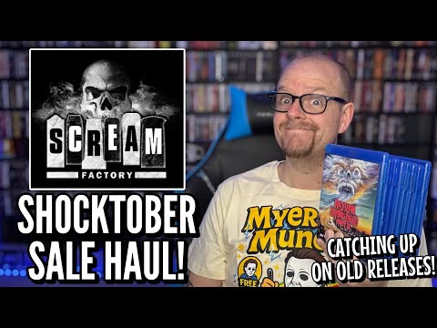 Scream Factory SHOCKTOBER Sale 2025 BLURAY Haul! | I’m TIRED Of Waiting For The 4K!