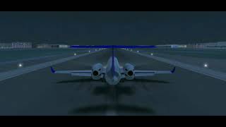 EMBEAER 140 Flight 54302 from NCL  Newcastle to LHR London / Approach ILS09L. Runway 09L