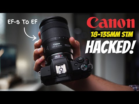 Canon 18-135mm IS Nano USM Hacked to Fit Speedboosters & FULL-FRAME Cameras!