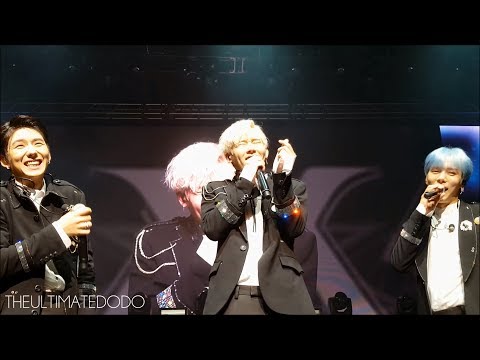 [FANCAM] 170716 MX doing aegyo @ Monsta X Beautiful in Atlanta