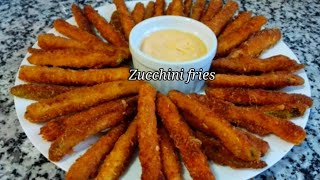 Easy & Delicious Crispy Zucchini Fries