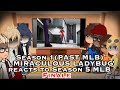 Season1 (Past MLB) reacts to Season 5 Miraculous Ladybug Finale & Tiktoks | MLB | Nikoy