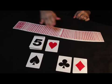 Saturn Magic - Bicycle Special NUMBERS Blue Playing Cards (plus 11 Online Effects)