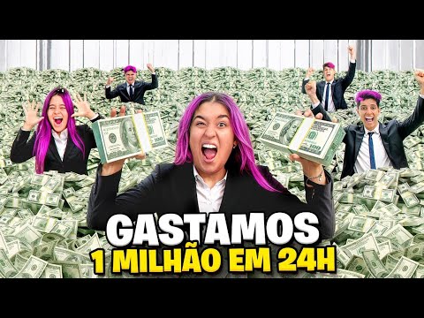 GASTAMOS 1 MILHÃO DE REAIS EM 24 HORAS *Quem venceu?