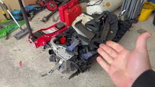 Audi A6 C7 Engine Removal Instead of Christmas Dinner || Audi A6 3.0 TDI 2012 C7 Engine Removal