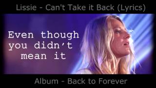 Lissie - Can't take it back (lyrics in video)