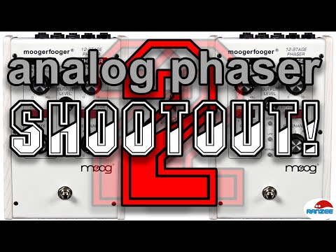 Analog Phaser Pedal Shootout 2 - Stereo phasers!