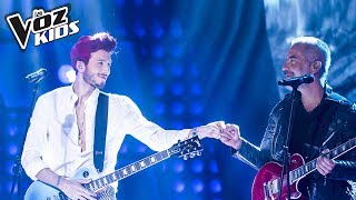 Sebastián Yatra y Toby Tobón cantan No Hay Nadie Más  - Batallas | La Voz Kids Colombia 2018
