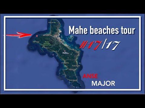 Seychelles Mahe beaches tour #17/17: ANSE MAJOR