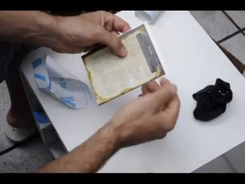 Plastifying Career Cards