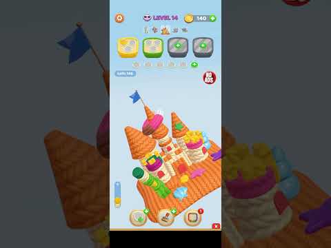 Game Walkthrough - Yarn Fever Level 14 - YouTube