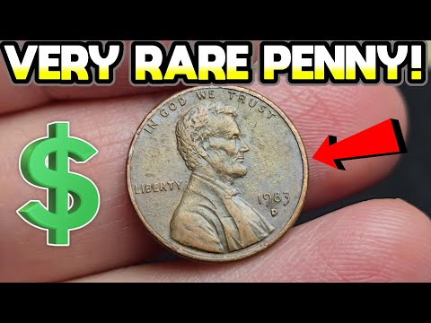 VERY VALUABLE PENNY FOUND! (COIN ROLL HUNTING PENNIES)
