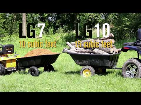 Polar Sport LG7 Trailer - 600-Lb. Capacity, 7 Cu. Ft., Model# 9393