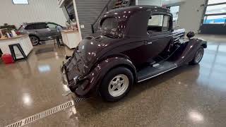 V8-Powered 1935 Chevrolet Standard Coupe Hot Rod Walk Around