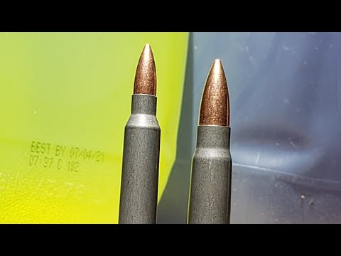 AR vs AK - Water Jug Slow Mo