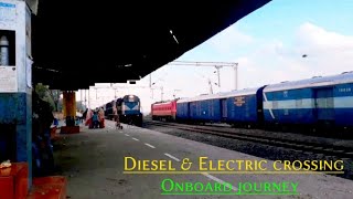 preview picture of video 'Diesel Electric crossing // onboard journey'