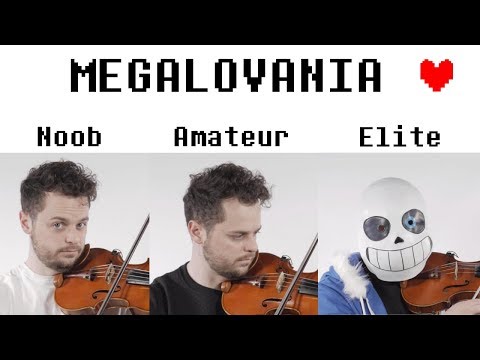 4 Levels of Megalovania: Noob to Elite