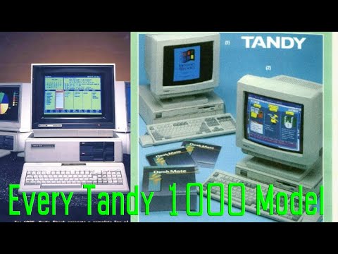 Every Model Of Tandy 1000 Ever Made!