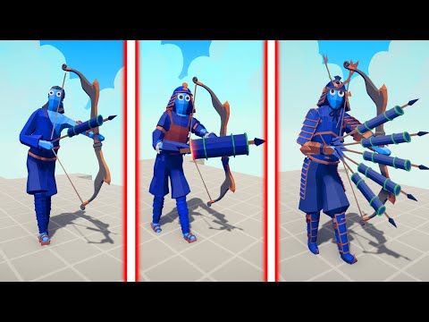 EVOLUTION OF FIREWORK ARCHER | TABS - Totally Accurate Battle Simulator