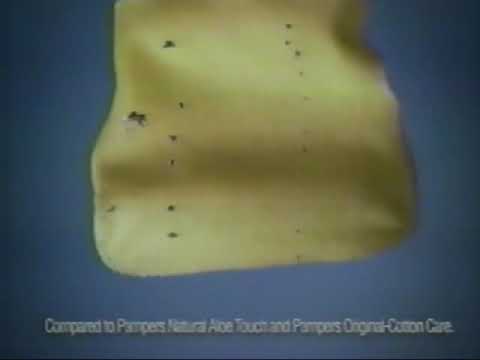Pampers wet wipes commercial from 2004