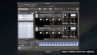 Urban Strings Sample Library - String Samples For Kontakt (For Music Producers, Film Scoring etc.)