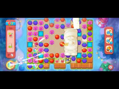 Gardenscapes Level 723 [Hard Level] [No booster]