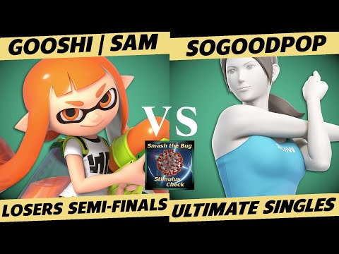 STB: Stimulus Check Losers Semi-Finals - Gooshi | sam (Inkling) vs. Sogoodpop (Wii Fit) - SSBU