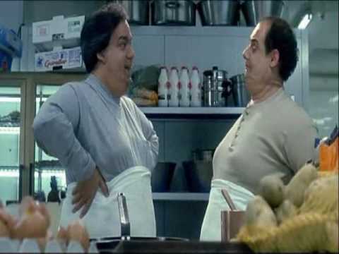 Le Pari scène dans la cuisine