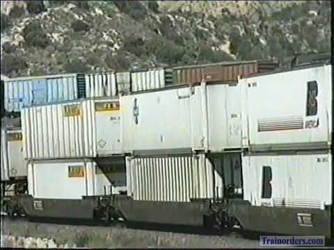Classic Railroad Series 835 - Silverwood action, Cajon Pass 1999.