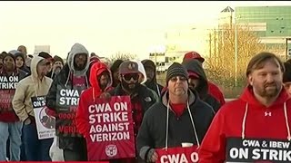 Verizon Workers Hit the Picket Lines!