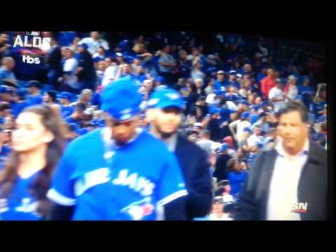 Kyle lowry toronto raptors at nlblue jays game